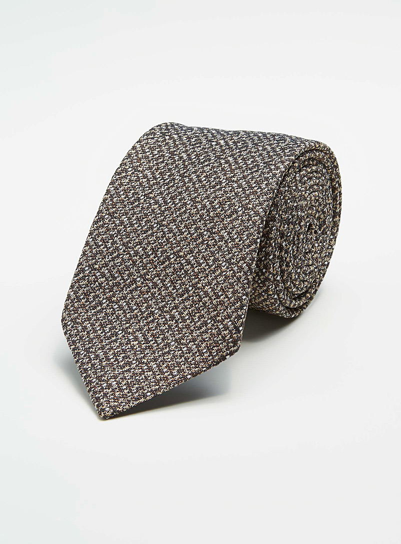 Le 31 Sand Flecked tie for men