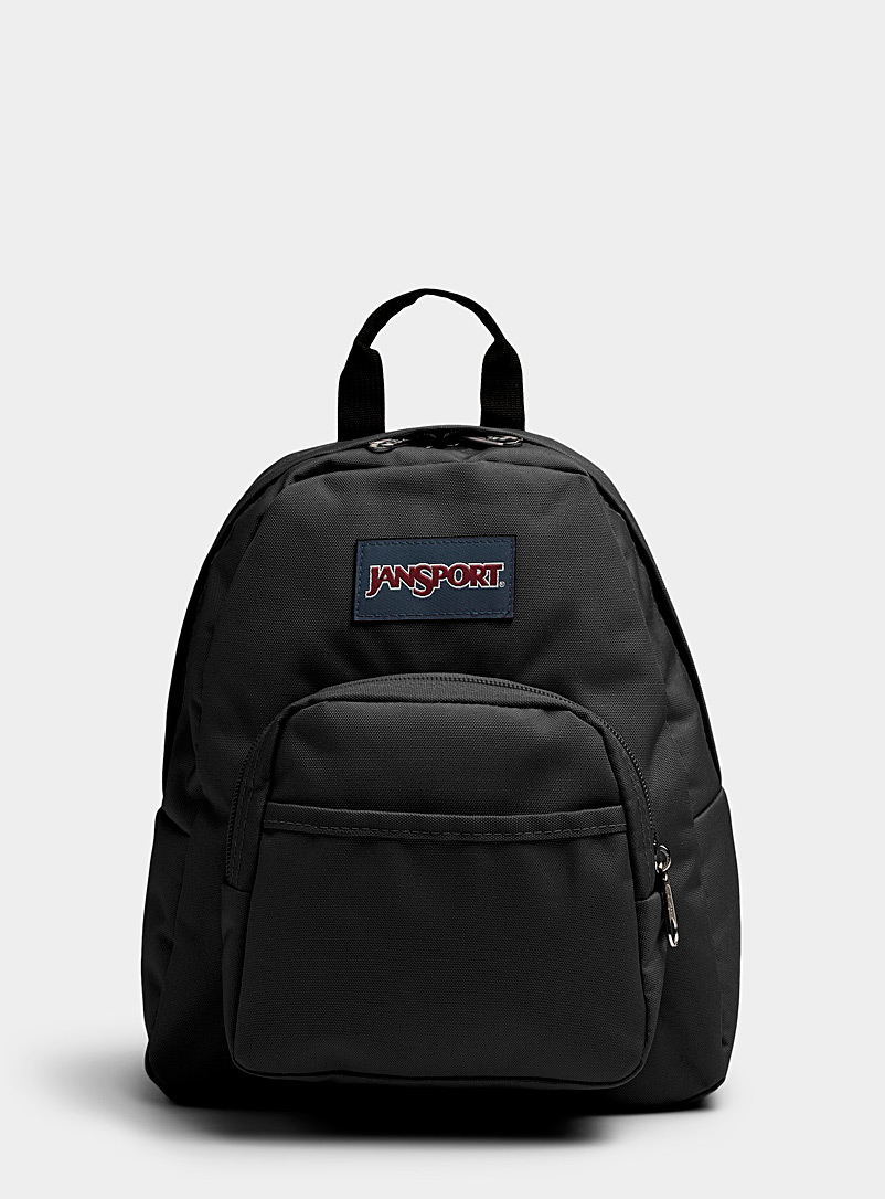 JanSport Black Half Pint small backpack for women