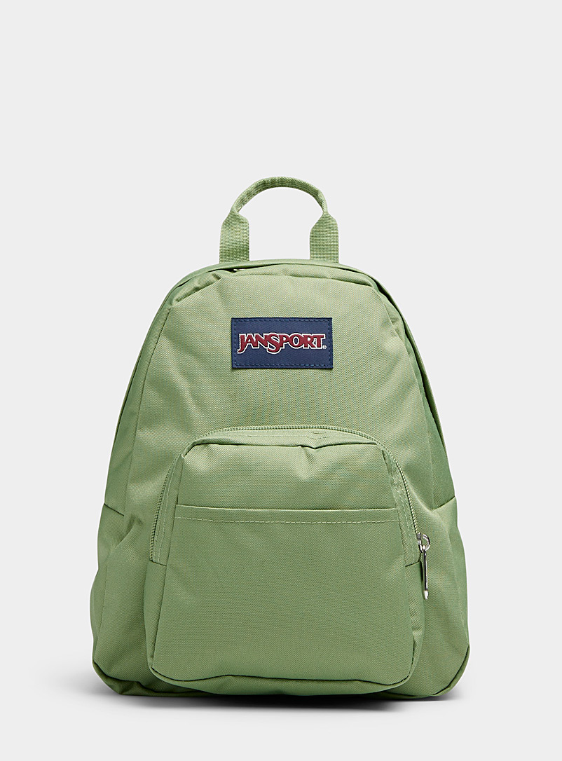 JanSport Lime Green Half Pint small backpack for women