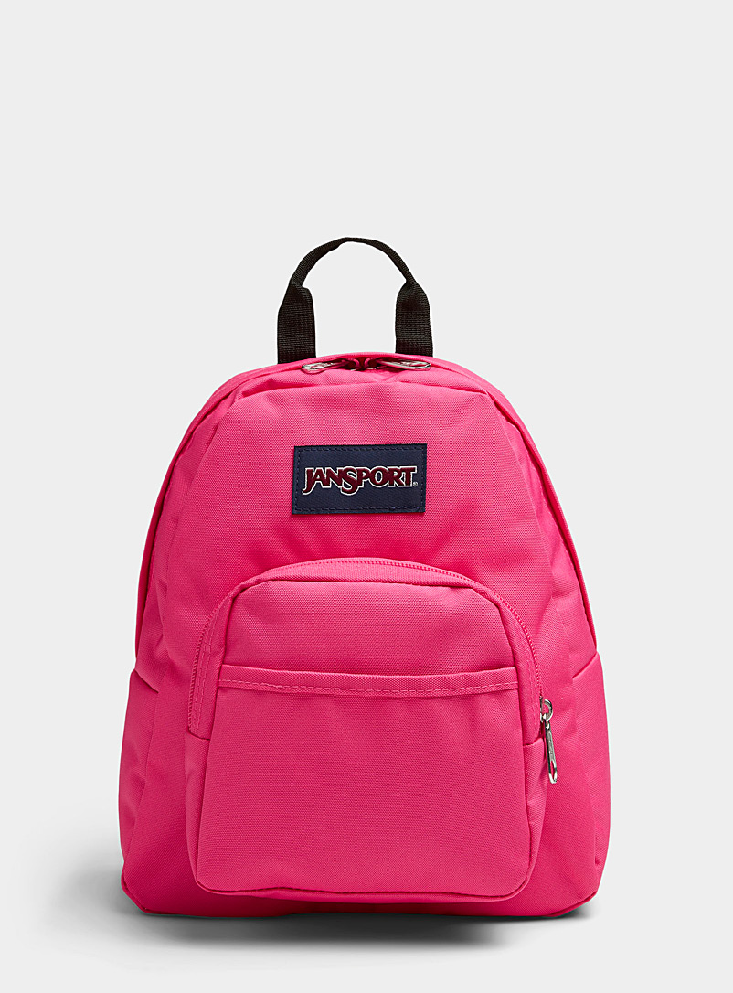 JanSport Pink Half Pint recycled small backpack for women