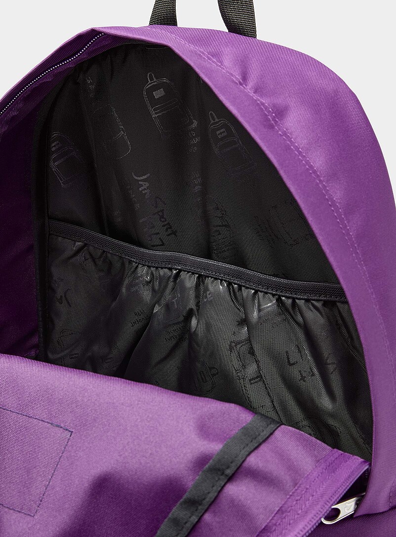 JanSport: Le sac &agrave; dos Superbreak Raisin - Pourpre fonc&eacute; pour femme