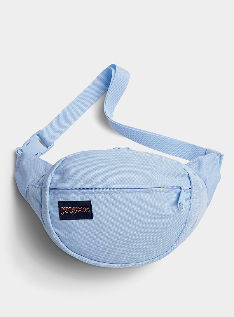 JanSport Teal Fifth Avenue solid belt bag for women
