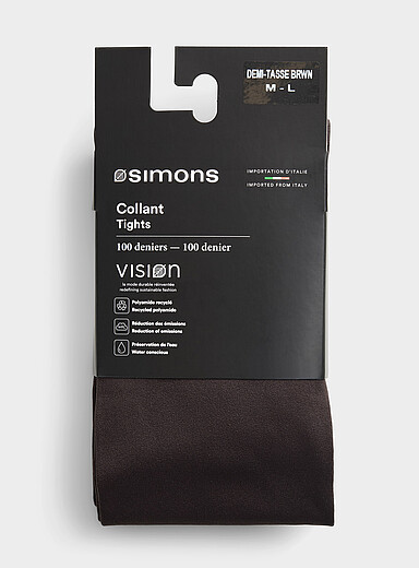 Le collant confort uni 100 deniers - Ultra-opaque <b>Collection exclusive d'Italie</b>