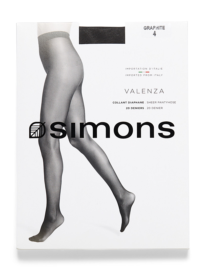 Simons: Le bas diaphane Valenza Naturel pour femme