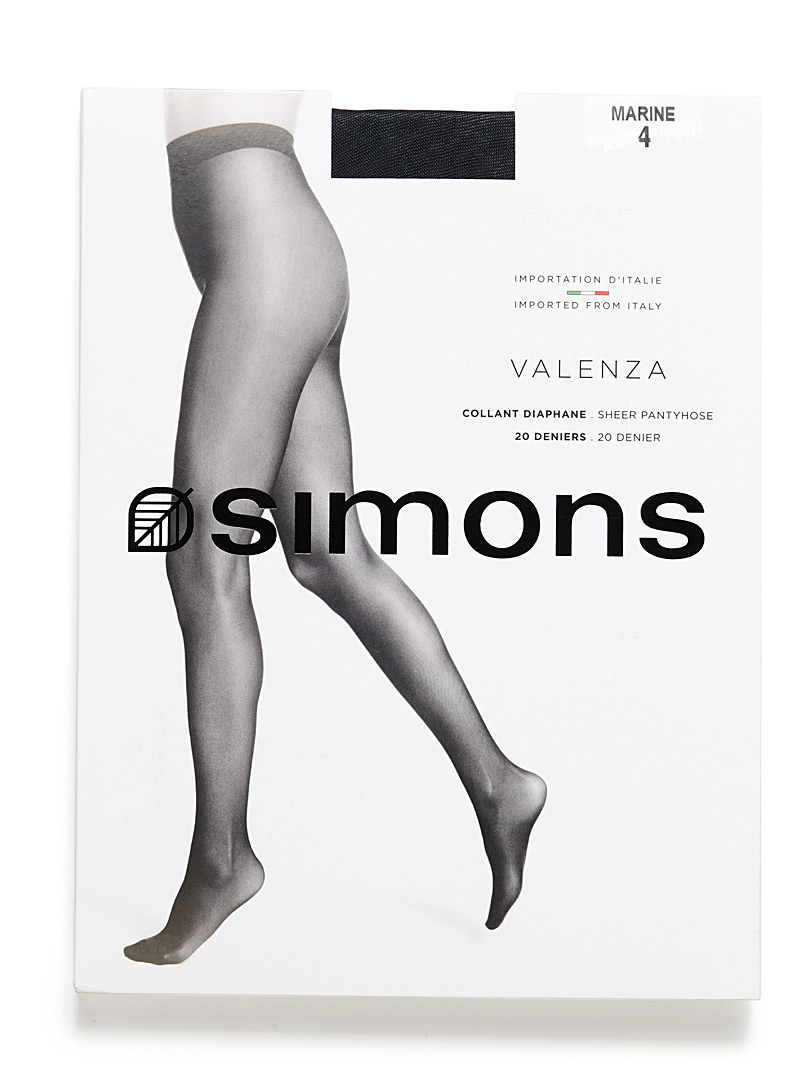 Simons: Le bas diaphane Valenza Naturel pour femme