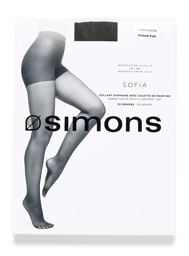 Simons: Le bas diaphane culotte de maintien Sofia Couleur chair pour femme