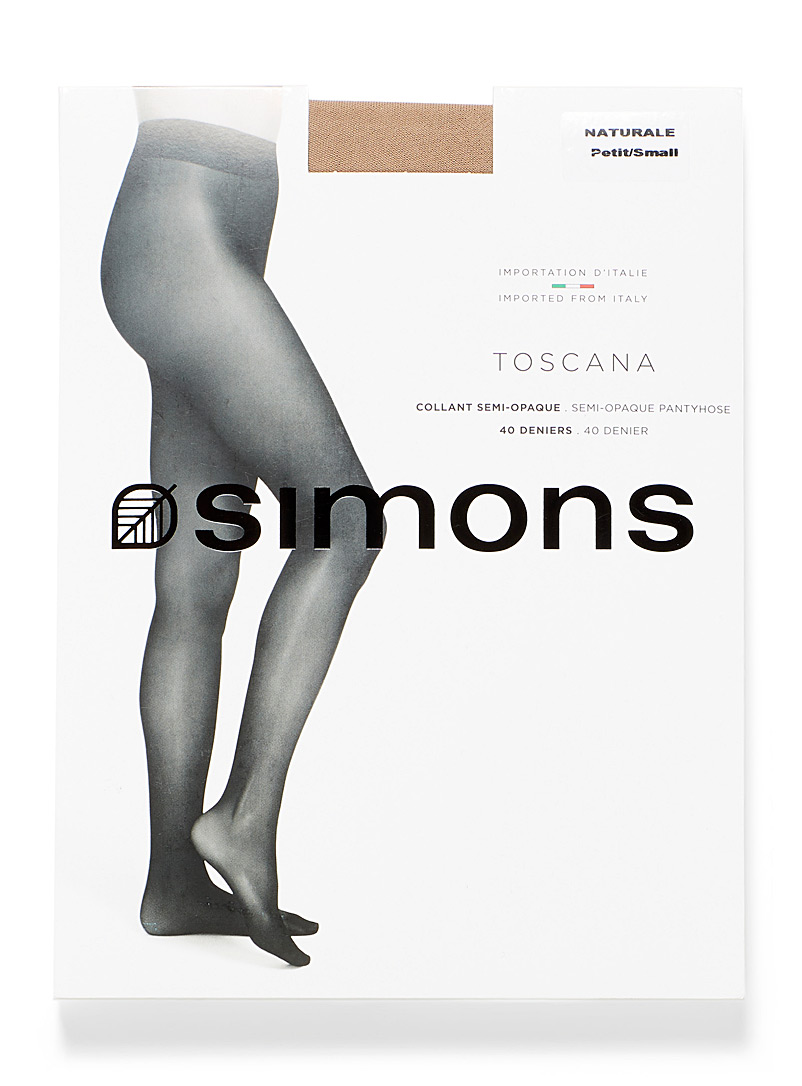 Simons Natural Toscana 40 denier pantyhose for women