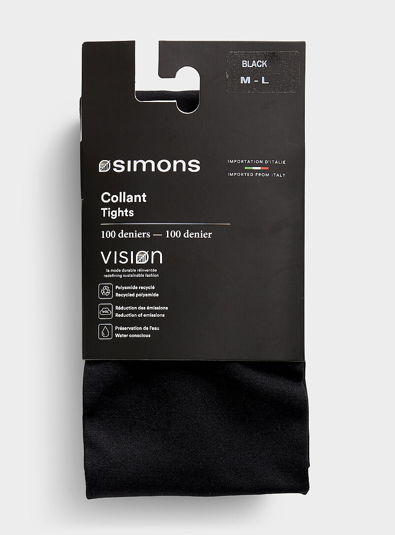Solid comfortable tights 100 denier - Ultra-opaque Exclusive collection from Italy product image 2