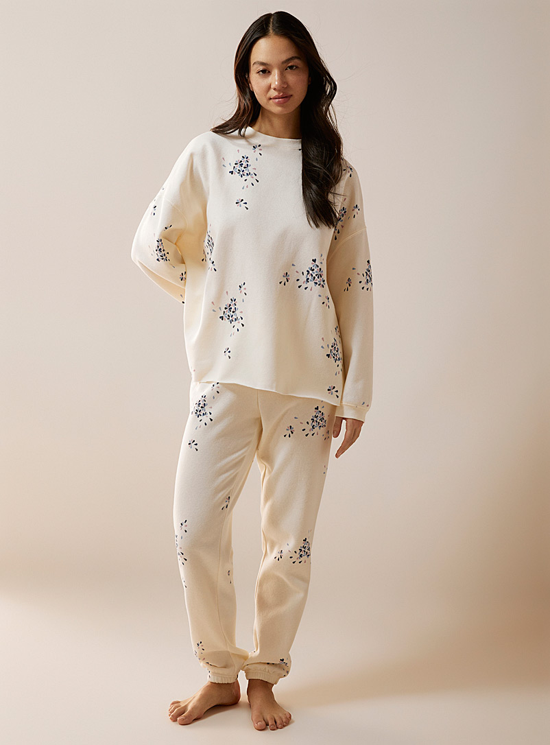 Ultra-soft trimmed pyjama set, Miiyu