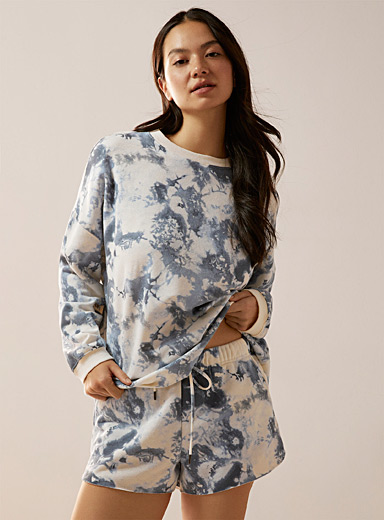 LazyCozy Womens Pajama Shorts - Viscose made from Bamboo, Knit Ribbed Sleep  Shorts Stretchy Lounge Pj Bottoms : : Clothing, Shoes 