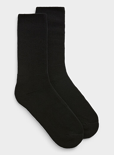 Padded stretch socks