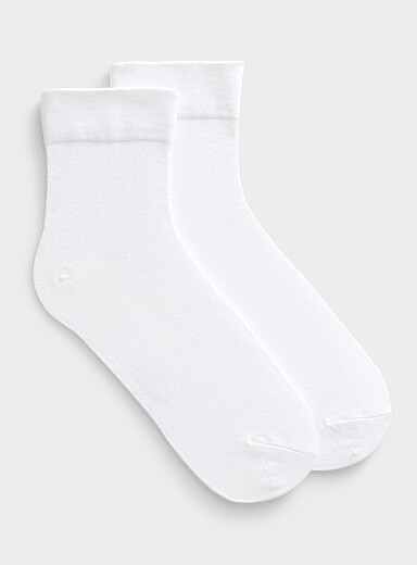 Stretch bamboo ankle socks