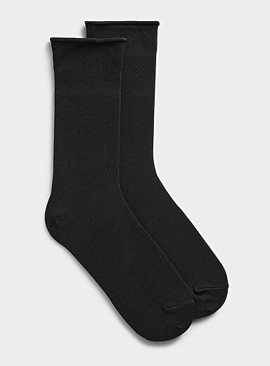 Rolled trim bamboo socks product image 2