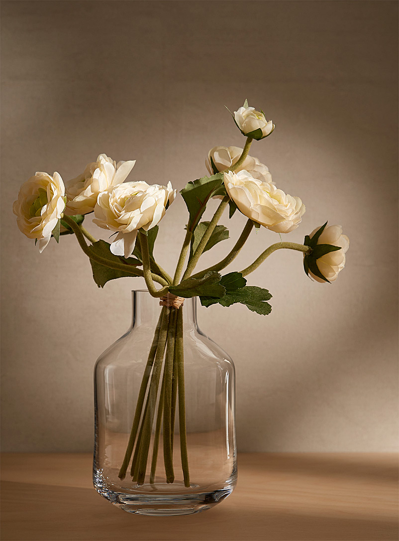 Simons Maison White Artificial white buttercups bouquet