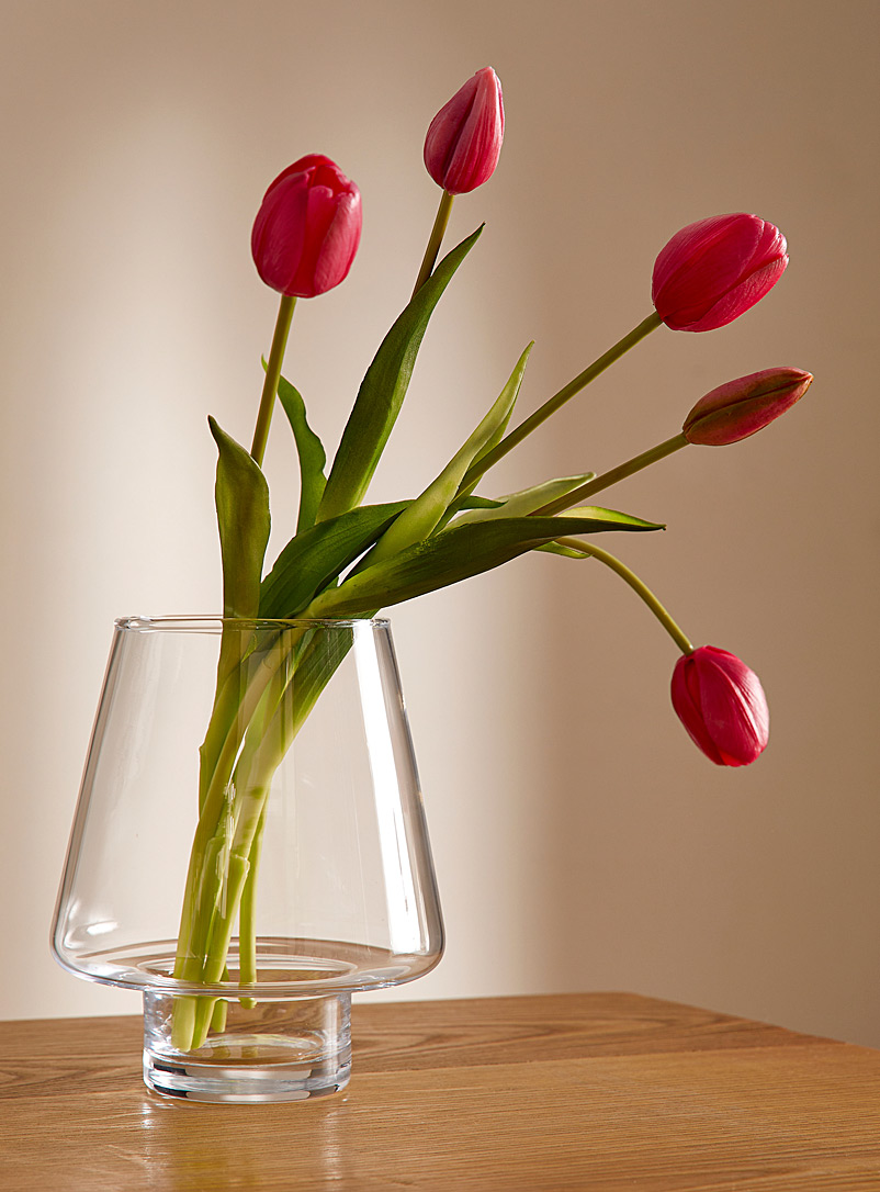 Simons Maison: Le bouquet imitation tulipes roses Rose