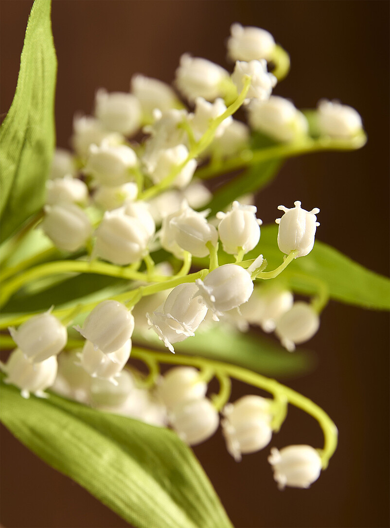 Simons Maison White Artificial lily of the valley bouquet