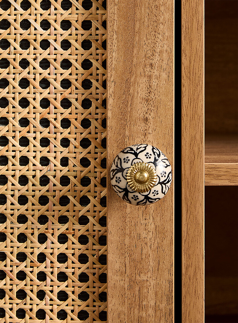 Abstract Foliage Cabinet Knob