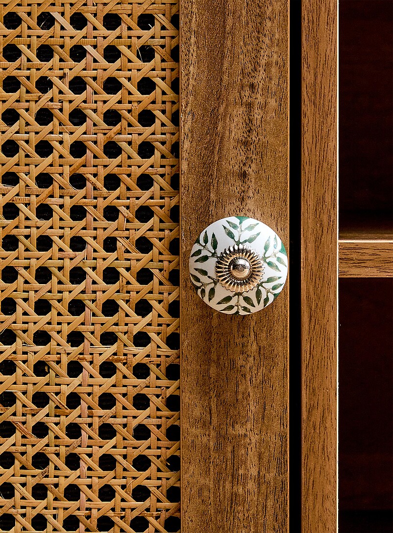 Verdant foliage cabinet knob product image (primary)
