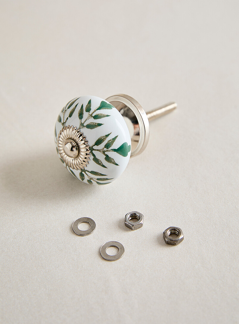 Verdant foliage cabinet knob product image 2