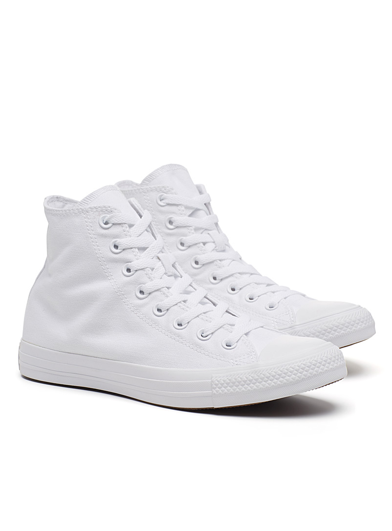 Converse White Chuck Taylor All Star High Top all-white sneakers Men for men