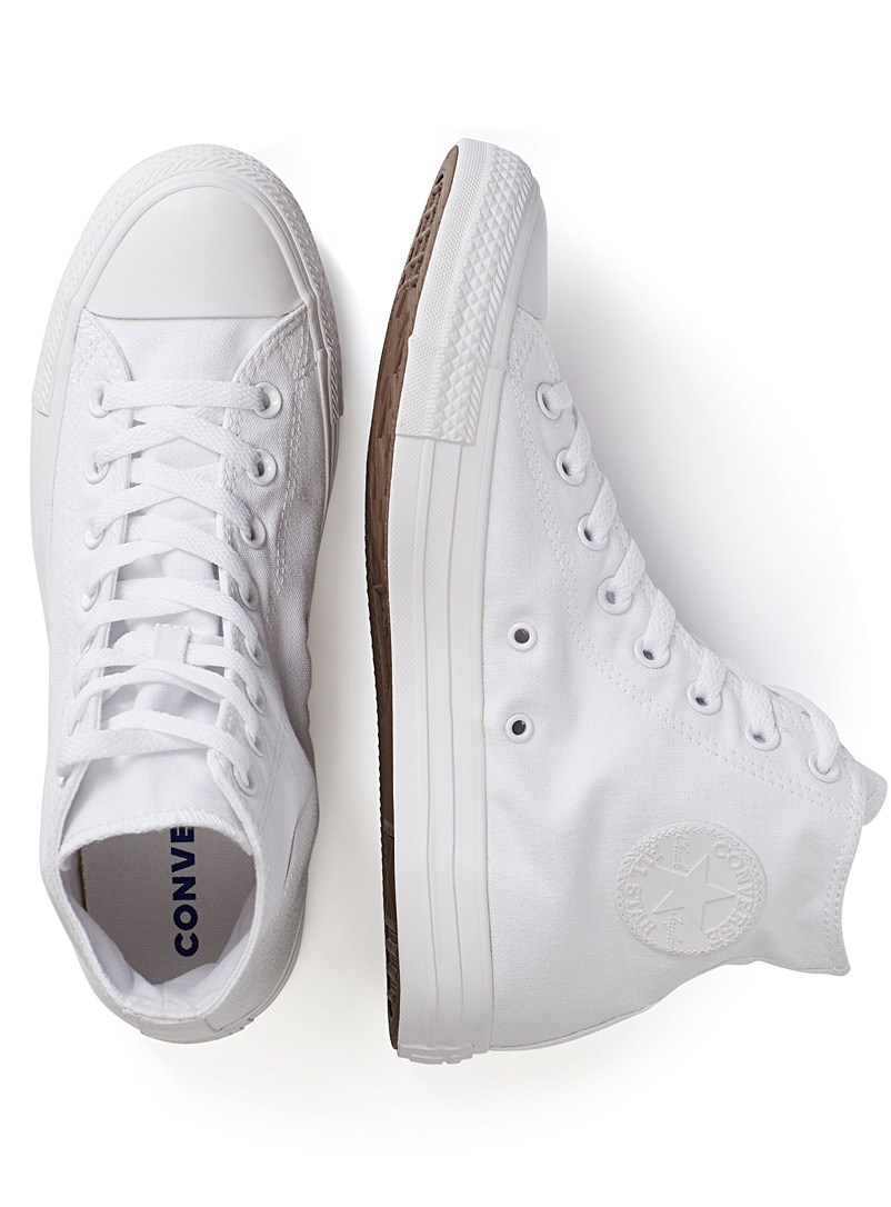 Converse White Chuck Taylor All Star High Top all-white sneakers Men for men