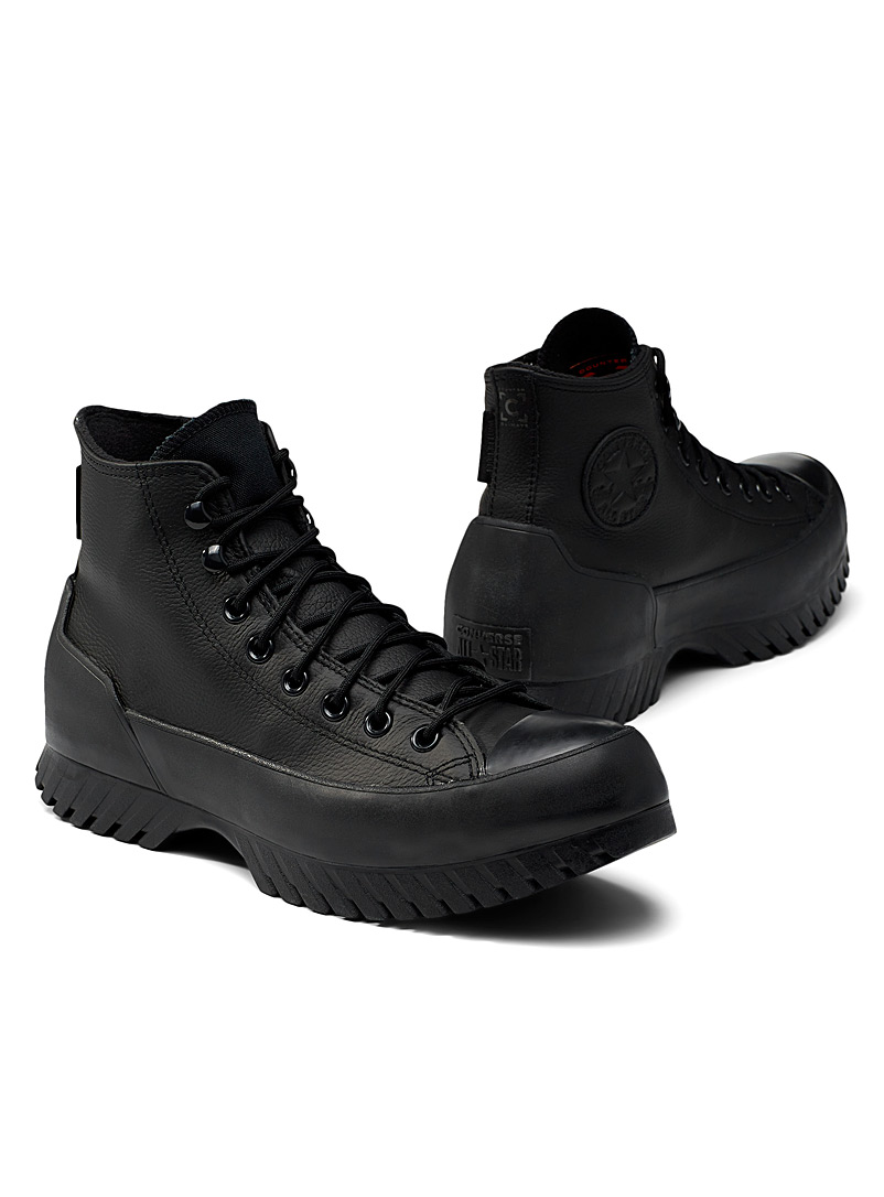 Converse: Le sneaker Chuck Taylor All Star Lugged Winter 2.0 Homme Noir pour homme