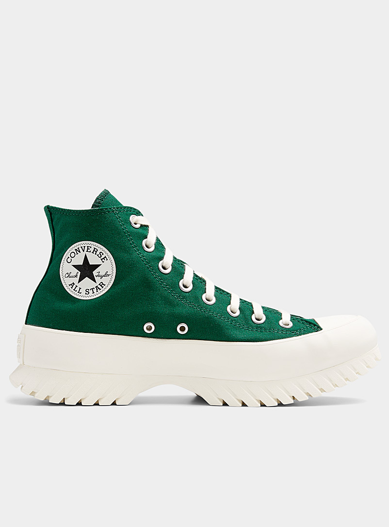 Converse: Le sneaker Chuck Taylor All Star Lugged 2.0 trèfle Homme Vert pour homme