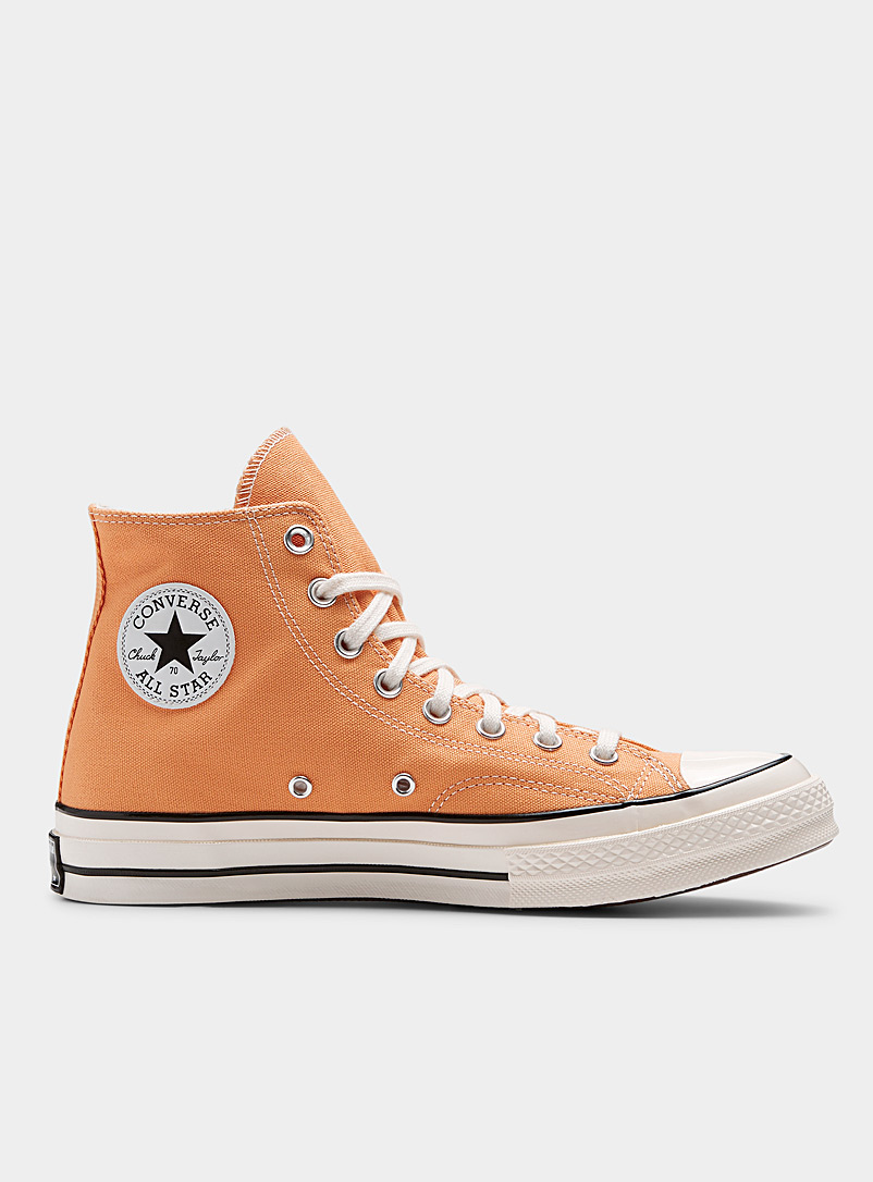 Converse: Le sneaker Chuck 70 High Top tangerine Homme Orange pâle pour homme