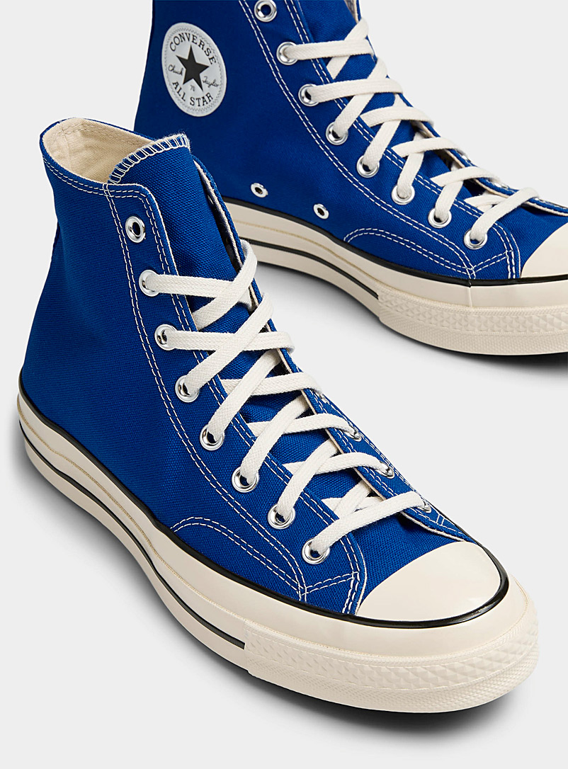 Converse Blue Chuck 70 High Top pigmented sneakers Men for men