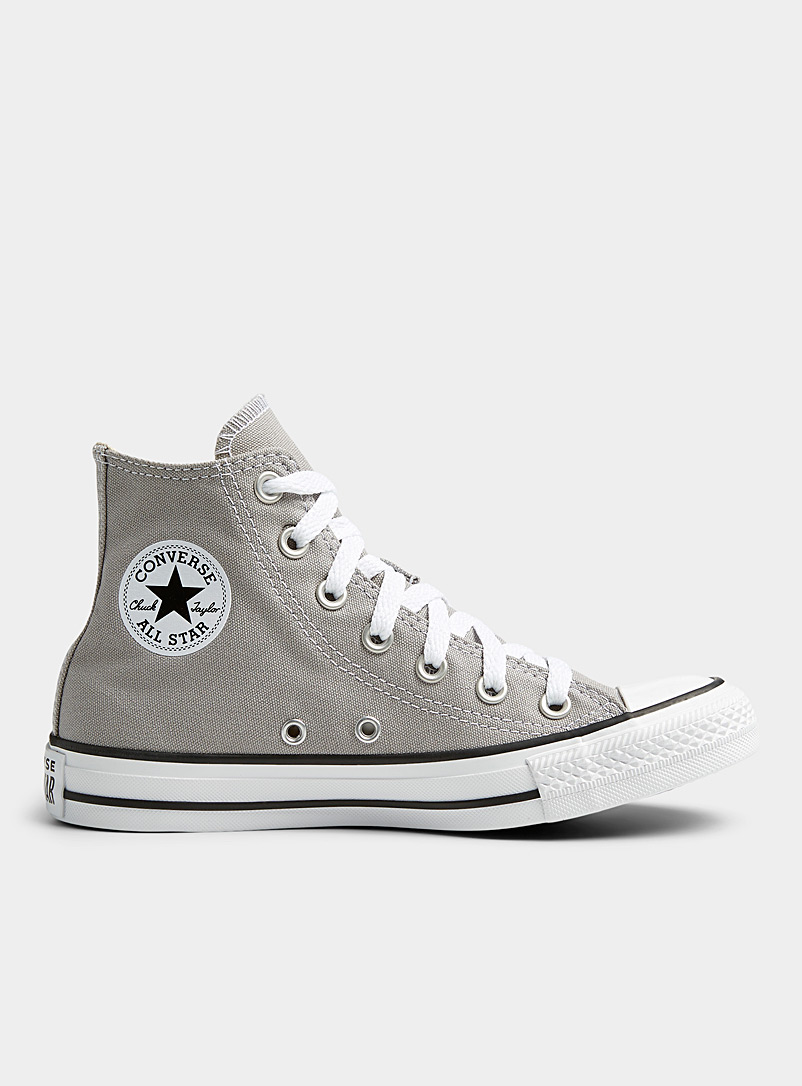 Converse: Le sneaker Chuck Taylor All Star High Top gris Femme Gris pour femme