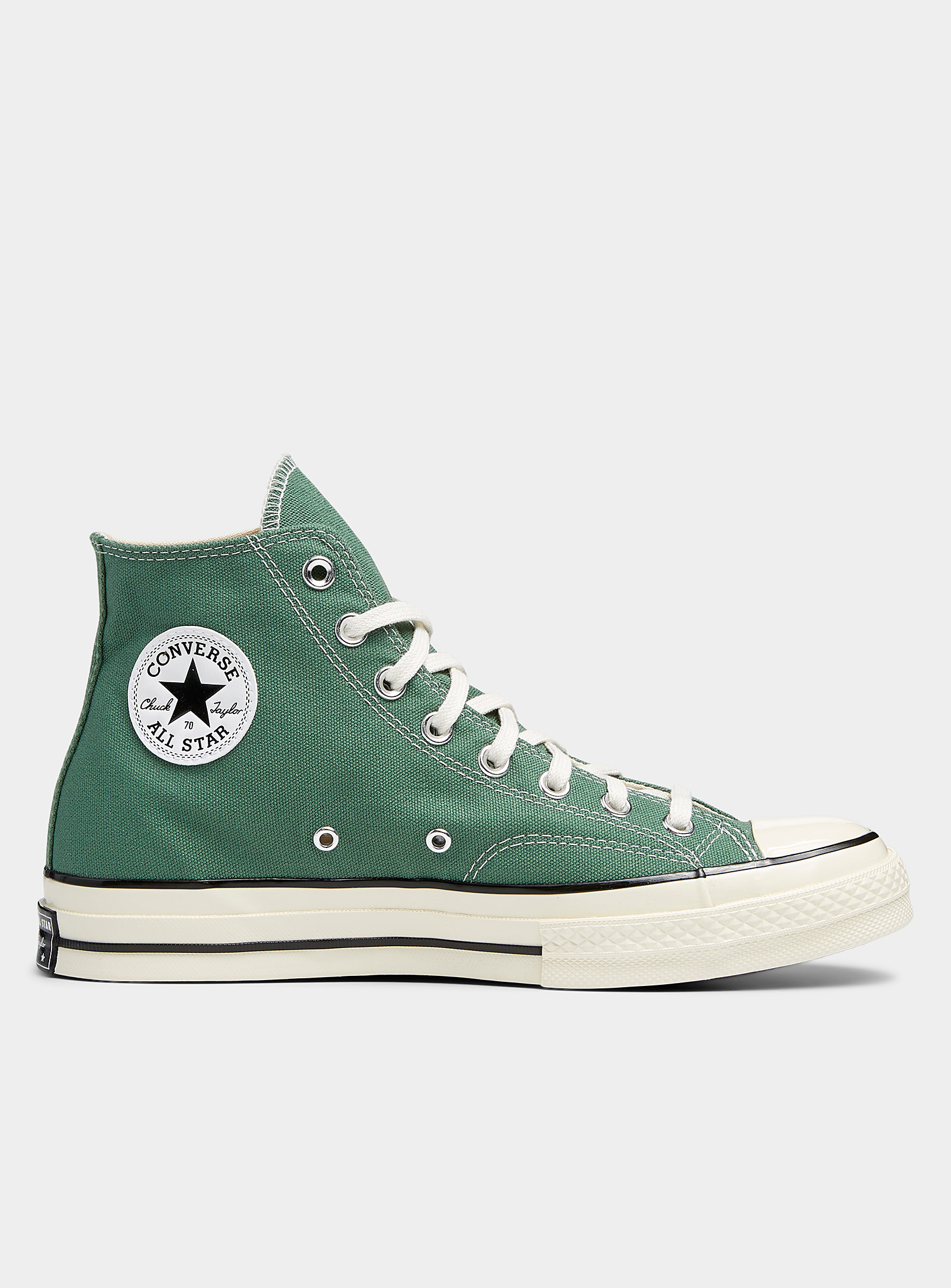 Converse Chuck 70 High Top Pigmented Sneakers Men In Emerald/kelly Green