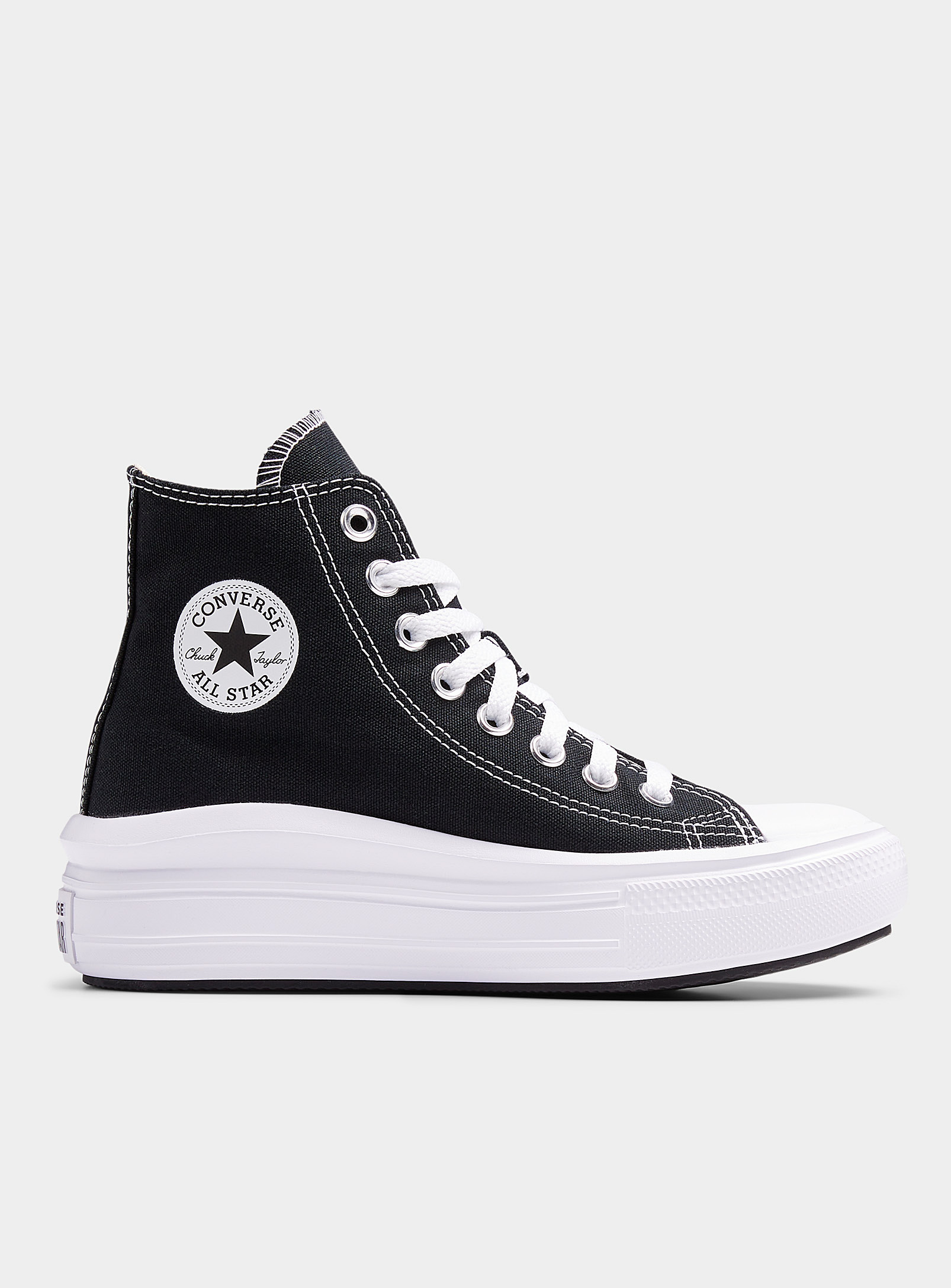 Converse Chuck Taylor All Star Move High Top Platform Sneakers Women In Black
