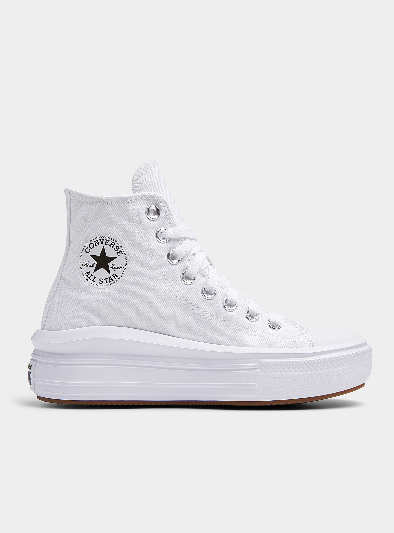 Converse Chuck Taylor All Star Move High Top Platform Sneakers Women In White