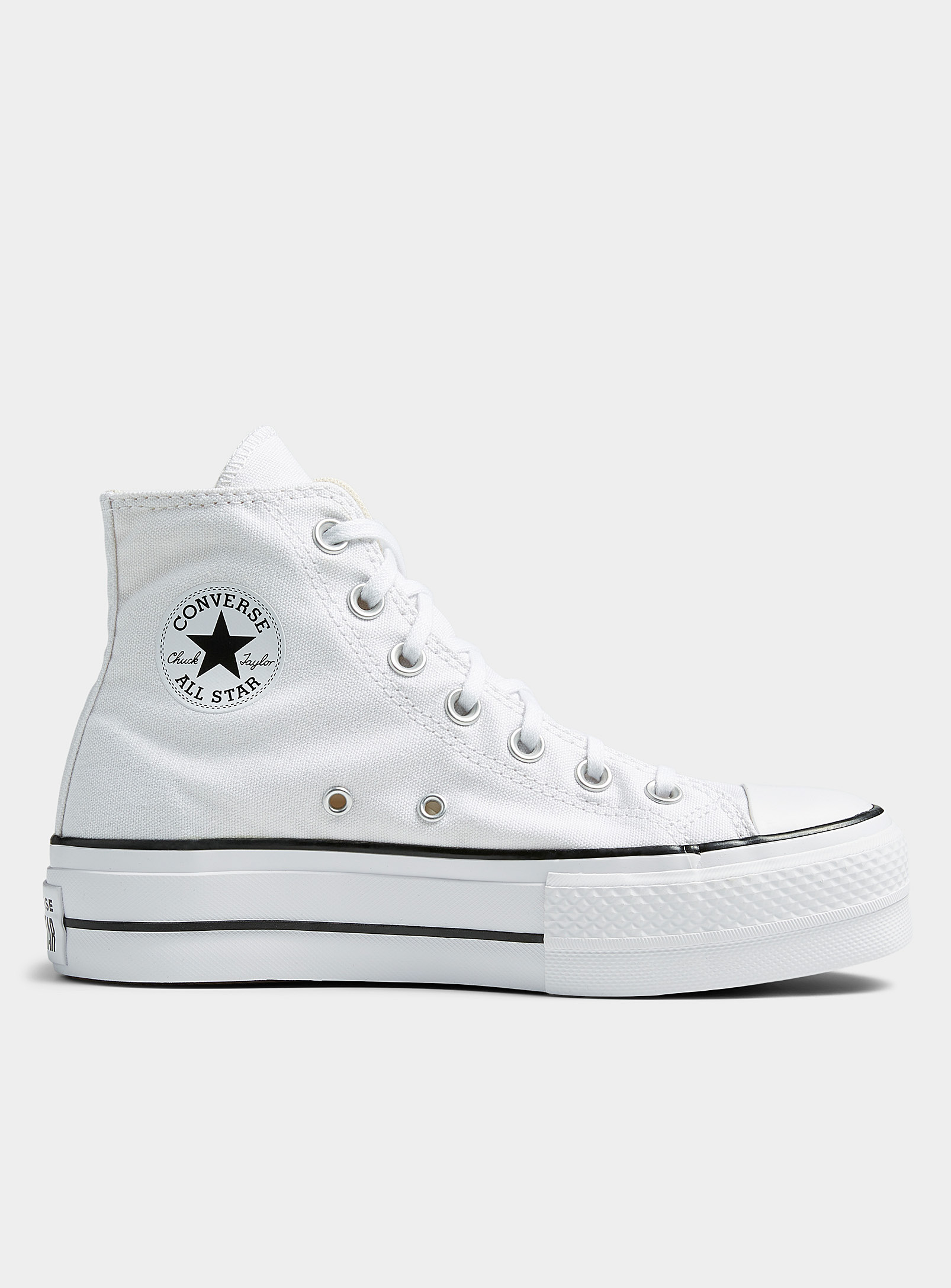 Converse Chuck Taylor All Star Lift High Top Platform Sneakers Women In White