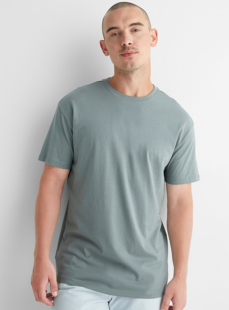 Le 31 Black Comfort pima cotton T-shirt for men