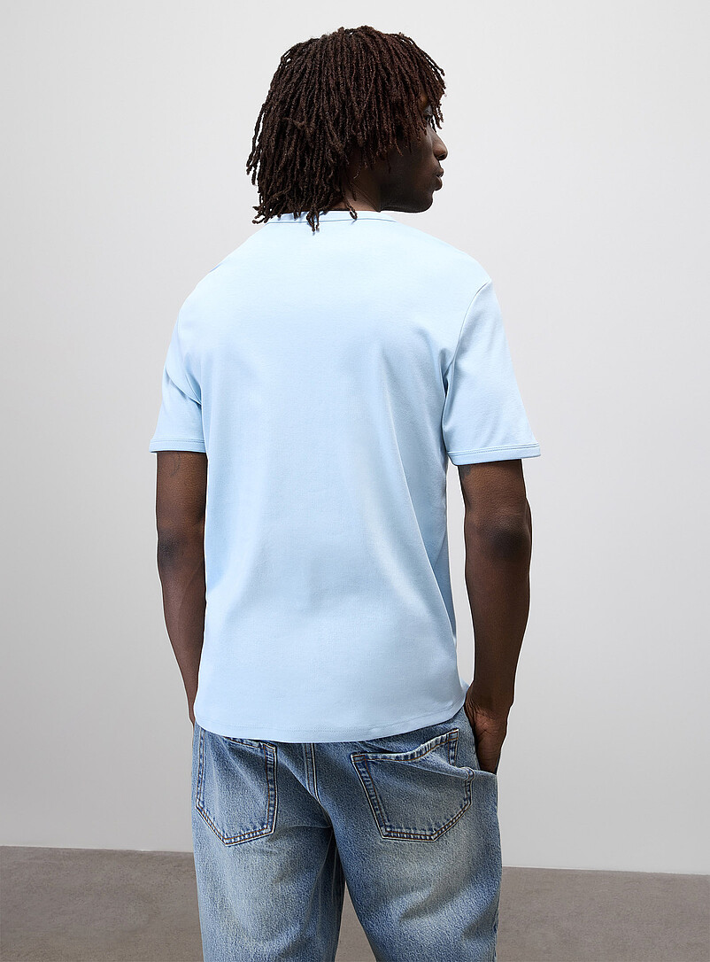 Dressy Pima cotton jersey T-shirt Standard fit product image 2