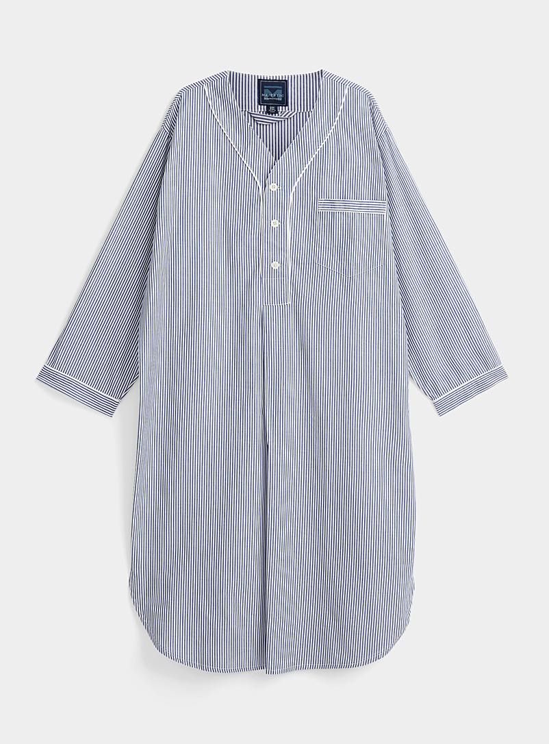 Bengal stripe nightshirt | Majestic | Shop Men's Pyjamas & Leisurewear ...
