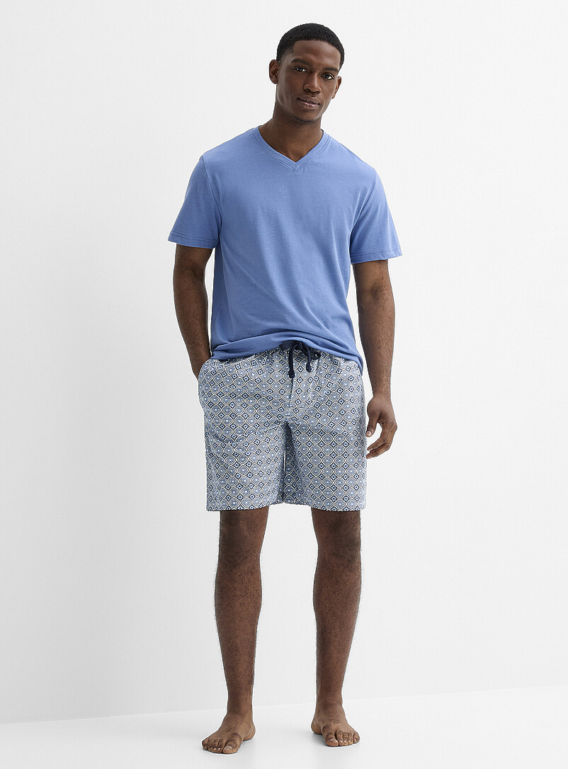 Pyjama Homme à Motif Tête De Tigre - Doux, Manches Longues, Avec Poches - Ensemble 2 Pièces - 1
