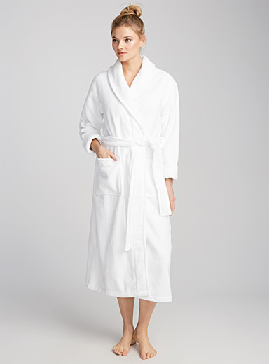 Long spa terry robe | Miiyu | Shop Women's Robes Online | Simons