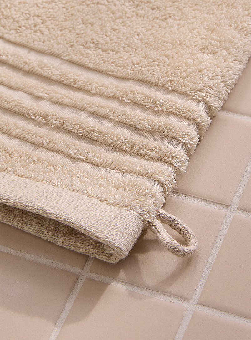 Simons Maison Pearly Egyptian cotton wash mitt