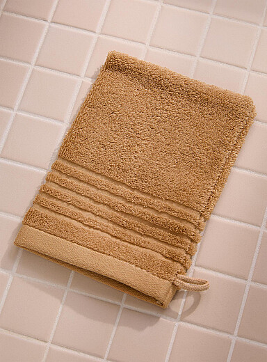 Simons Maison: Le gant de toilette coton &eacute;gyptien Blanc