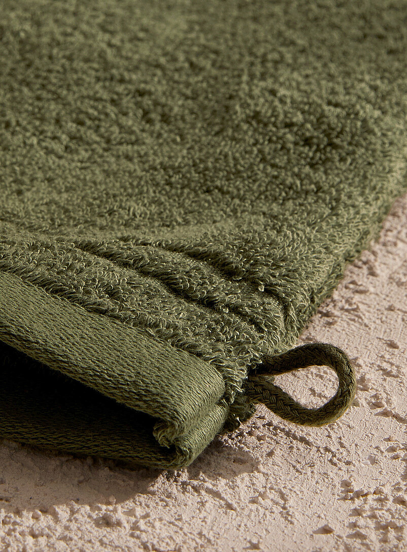 Simons Maison Pearly Egyptian cotton wash mitt