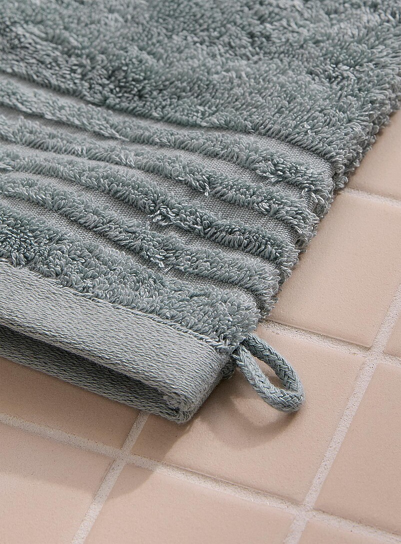 Simons Maison Pearly Egyptian cotton wash mitt
