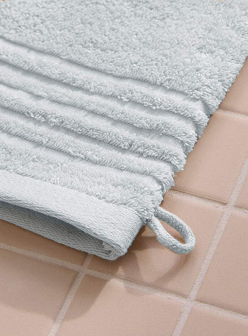 Simons Maison: Le gant de toilette coton &eacute;gyptien Vert