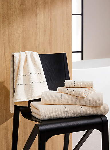 Classic Stripe Egyptian Cotton Towel