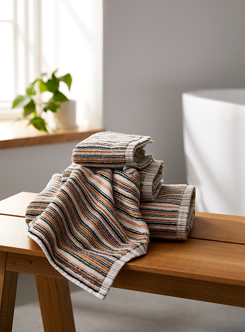 Simons Maison Assorted Retro wind organic cotton towels