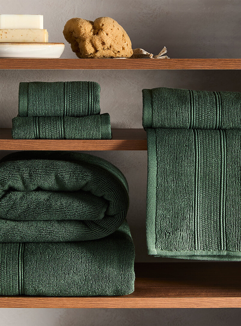 Organic Cotton Towels Absorbent And Durable, Bouclé Texture