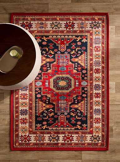 Simons Maison: Le tapis lavable couleurs safran 110 x 154 cm Assorti