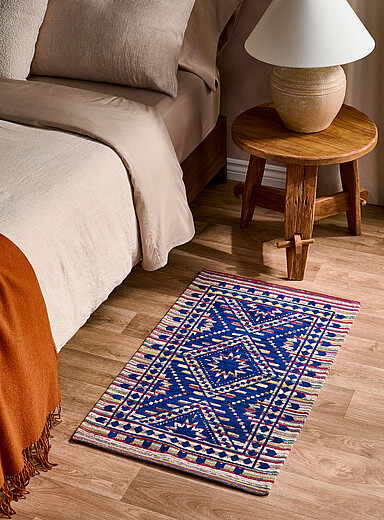 t*a様 372　GAN KILIM RODAS BLUE RUG　170×24 Vibrant blue kilim rug 55 x 90 cm | Simons Maison | | Simons