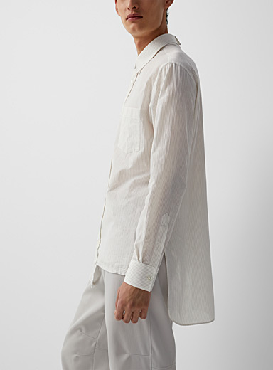 Front-and-back buttons asymmetrical shirt | Lanvin | | Simons